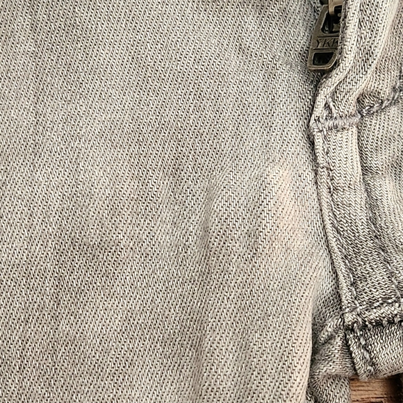 Dl1961 Chloe Skinny Frayed Hem Jeans Size 2 Color Grey or Howl - Picture 14 of 16